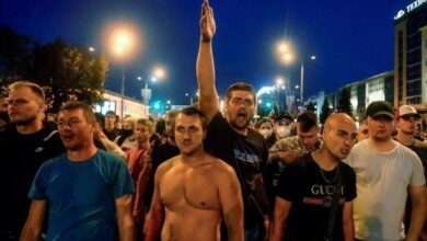 Протесты Беларусь