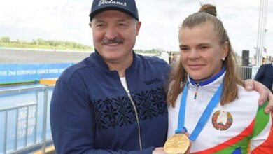 Белорусские спортсмены против действующих