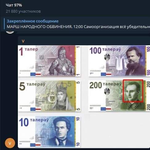 Новые деньги Беларуси
