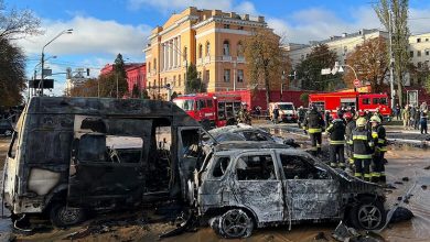 ракетный удар по укране