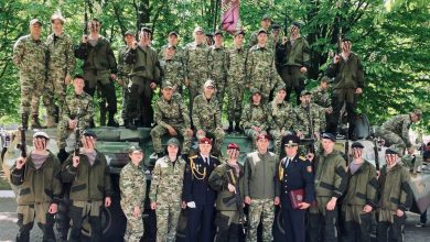 Военно-патриотический клуб внутренних войск "Гранит", встречает первую свою годовщину