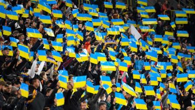 украинские болельщики