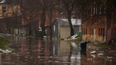 наводнение Екабпилс