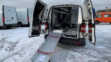 БелАрусским наёмникам подарили труповозку