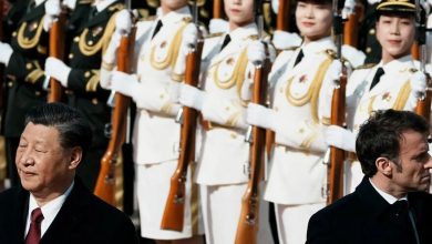 Макрон в Китае