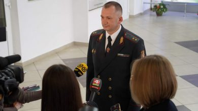 Глава МВД Беларуси Иван Кубраков